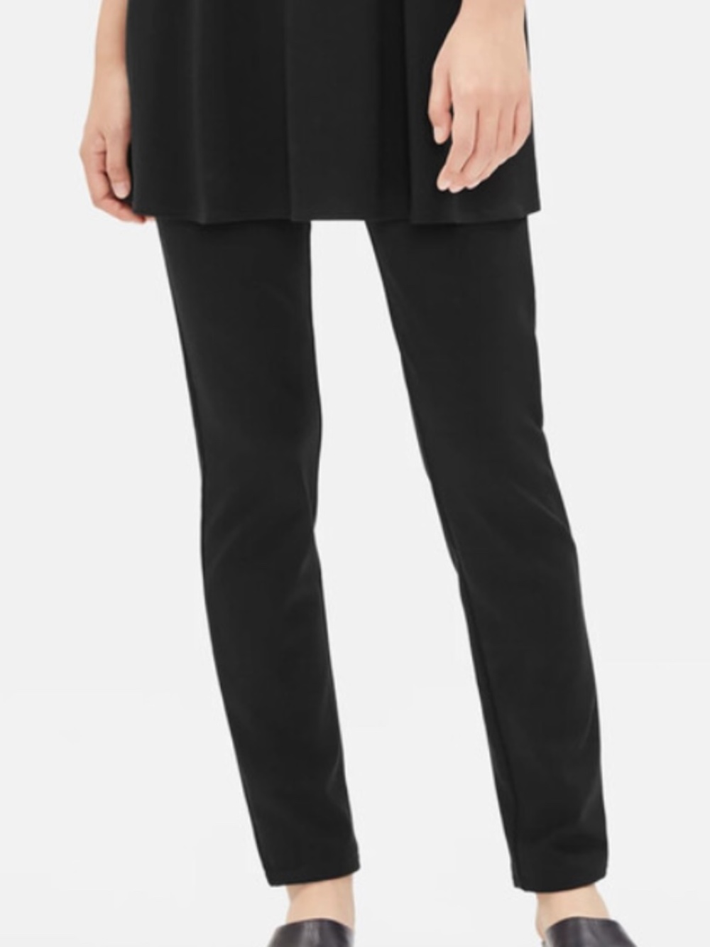 Eileen Fisher System Stretch Ponte Slim Pant